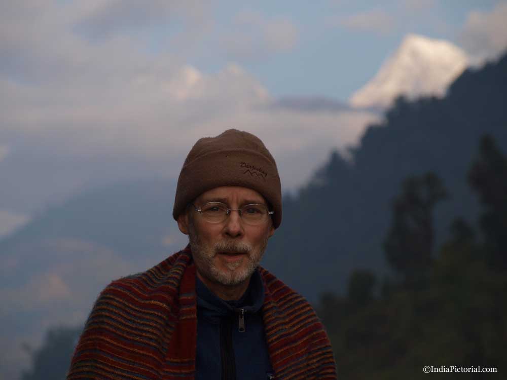 Dick Willis with Khangchendzonga in the background