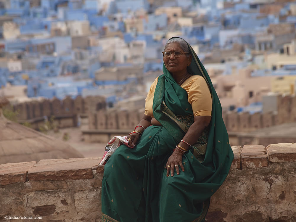 Hindu woman in Jodhpur